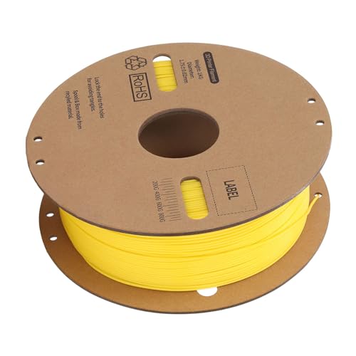 Hochgeschwindigkeit 1 Kg PLA -Filament 1,75 Mm für FDM 3D -Druckergelb, Hohe Genauigkeit ± 0,02 Mm Bündel Stärkere Strukturelle Unterstützung für Ender 5 S1 Hochgeschwindigkeit 1 Kg PLA -Filament 1,75 Mm für FDM 3D -Druckergelb, Hohe Genauigkeit ± 0,02 Mm Bündel Stärkere Strukturelle Unterstützung für Ender 5 S1 von Fdit