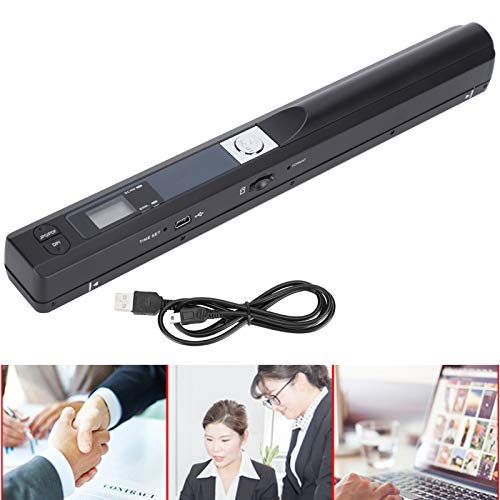 Mini-Scanner, A4-Scanner, Plug-and-Play-ABS mit USB-Kabel für das Büro am Arbeitsplatz von Fdit