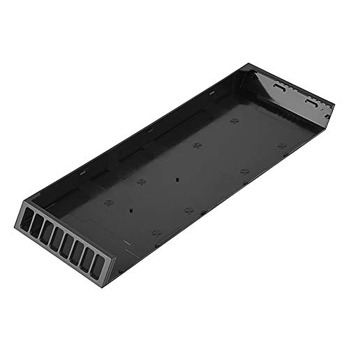 Host Front Cover Schutzhülle, HDD Shell Skin Case Cover Faceplate Ersatz für 4 Konsole, 275 X 109 X 25 Mm(schwarz) von Fdit