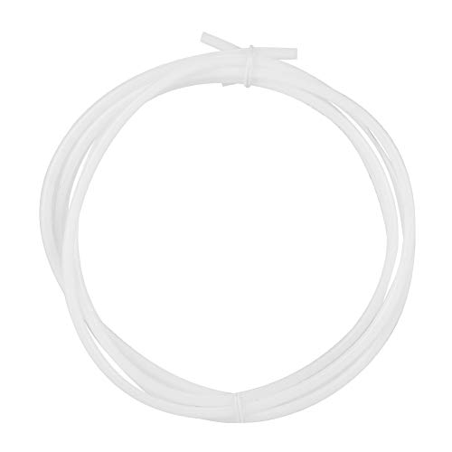 PTFE White Teflon Tube, 1,5/2 M PTFE Bowden Tube für 1,75 Filamente (2,0 Mm ID / 4,0 Mm OD) für 3D-Drucker(2M) von Fdit