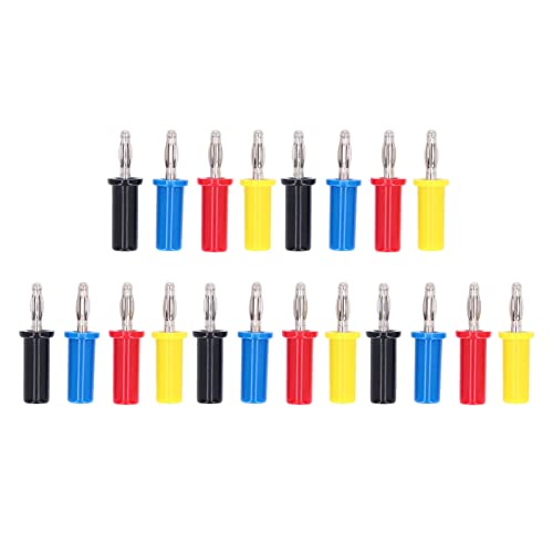Premium -Bananen -Stecker Stecker Kit, Stabile Arbeiten mit 5 Sätzen, die in Elektronischer und Industrieller Ausrüstung Weit Verbreitet Sind, 32A Bananen Steckeranschluss Premium -Bananen -Stecker Stecker Kit, Stabile Arbeiten mit 5 Sätzen, die in Elektronischer und Industrieller Ausrüstung Weit Verbreitet Sind, 32A Bananen Steckeranschluss von Fdit