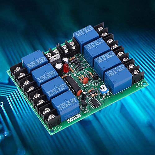 Zeit Nachfolgendes Modul für Phase und KTV, 8 Kanäle Leistungszeitsequenzplatine mit Einem Einstellbaren Intervall von 0,2-4S Zeit Nachfolgendes Modul für Phase und KTV, 8 Kanäle Leistungszeitsequenzplatine mit Einem Einstellbaren Intervall von 0,2-4S von Fdit