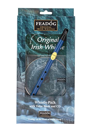 Feadog Blue D Whistle FW03BL Triple Pack von Feadog