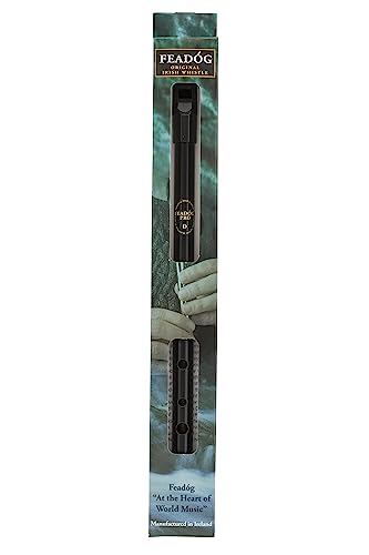 Feadog FW26A Pro D Whistle, Schwarz von Feadóg