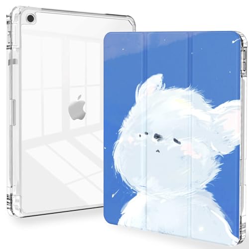 Feams Schutzhülle für iPad 9. Generation, dreifach faltbar, für iPad 10.2, transparente Rückseite, mit Stifthalter und automatischer Schlaf-/Wachfunktion, für iPad 9. / 8. / 7. Generation 2021/2020 Feams Schutzhülle für iPad 9. Generation, dreifach faltbar, für iPad 10.2, transparente Rückseite, mit Stifthalter und automatischer Schlaf-/Wachfunktion, für iPad 9. / 8. / 7. Generation 2021/2020 von Feams