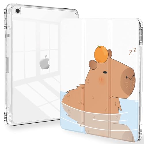 Feams Schutzhülle für iPad 9. Generation, dreifach gefaltete Schutzhülle für iPad 10.2, transparente Rückseite, mit Stifthalter und automatischer Schlaf-/Wachfunktion, für iPad 9. / 8. / 7. Generation Feams Schutzhülle für iPad 9. Generation, dreifach gefaltete Schutzhülle für iPad 10.2, transparente Rückseite, mit Stifthalter und automatischer Schlaf-/Wachfunktion, für iPad 9. / 8. / 7. Generation von Feams