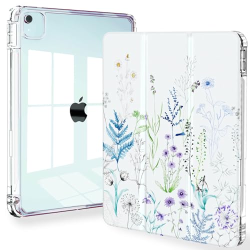 Feams Schutzhülle für iPad Air 13 Zoll M3 2025/M2 2024, schlankes iPad Pro 12,9 Zoll 6. / 5. / 4. Generation 2022 / 2021 / 2020, transparente Rückseite mit automatischer Schlaf- und Stifthalter Feams Schutzhülle für iPad Air 13 Zoll M3 2025/M2 2024, schlankes iPad Pro 12,9 Zoll 6. / 5. / 4. Generation 2022 / 2021 / 2020, transparente Rückseite mit automatischer Schlaf- und Stifthalter von Feams