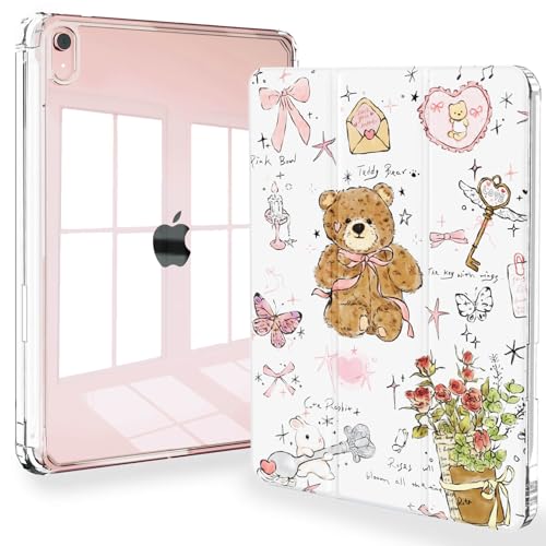 Feams Hülle für iPad mini 7 A17 Pro 2024, Slim Trifold iPad mini A17 Pro Hülle 8.3 Zoll 2024 Clear Back Cover mit Stifthalter & Auto Sleep, Cute Girls Daily Feams Hülle für iPad mini 7 A17 Pro 2024, Slim Trifold iPad mini A17 Pro Hülle 8.3 Zoll 2024 Clear Back Cover mit Stifthalter & Auto Sleep, Cute Girls Daily von Feams