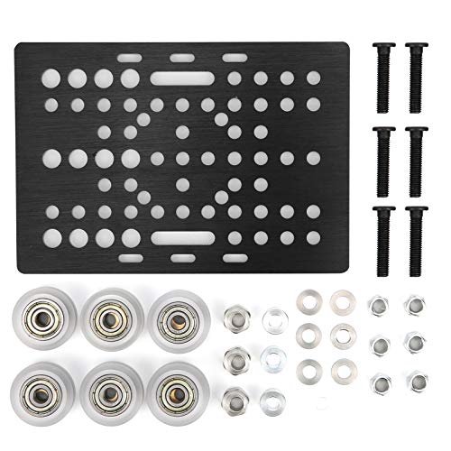 CNC Engraving Machine V Type Building Board Pulley Set 3D Printer Accessories Openbuilds Small Light Strong3D Printer Construction Board V Groove Wheel Kit CNC Engraving Machine V Type Building Board Pulley Set 3D Printer Accessories Openbuilds Small Light Strong3D Printer Construction Board V Groove Wheel Kit von Febuliy