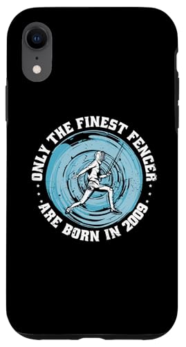 Fechter Jahrgang 2009 Geburtstag Fechtsportler Fechten Hülle für iPhone XR Fechter Jahrgang 2009 Geburtstag Fechtsportler Fechten Hülle für iPhone XR von Fechten Ausrüstung Geschenke Geburtstag Shirts