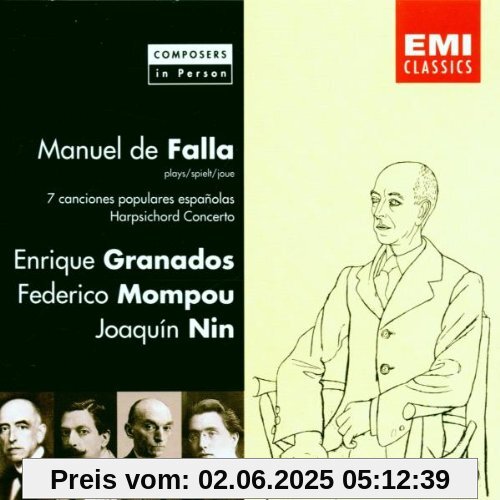 Composers In Person - Granados / Falla / Mompou / Nin Composers In Person - Granados / Falla / Mompou / Nin von Federico Mompou