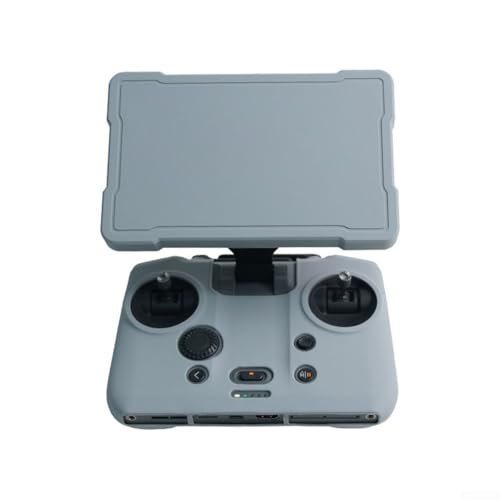 Feegow Schutzhülle aus Silikon für RC Pro 2 Fernbedienung, Silikonhülle mit Displayschutz für Mavic 4Pro, für Dji (grau) von Feegow