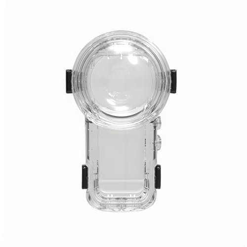 Feegow Wasserdichtes Gehäuse für Insta360 X5, magnetisches Schnellverschluss-Tauchgehäuse, 60 m Unterwasserschutz, PMMA-Objektiv mit 98% Durchlässigkeit Feegow Wasserdichtes Gehäuse für Insta360 X5, magnetisches Schnellverschluss-Tauchgehäuse, 60 m Unterwasserschutz, PMMA-Objektiv mit 98% Durchlässigkeit von Feegow