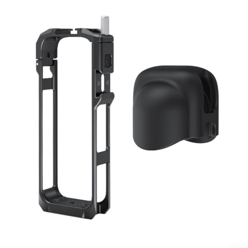 Rahmen aus Aluminiumlegierung für Insta360 X5 | Utility Frame Cage + Silikon-Objektivschutzabdeckung | Kaltschuh-Metalllünette | stoßfest und kratzfest Rahmen aus Aluminiumlegierung für Insta360 X5 | Utility Frame Cage + Silikon-Objektivschutzabdeckung | Kaltschuh-Metalllünette | stoßfest und kratzfest von Feegow