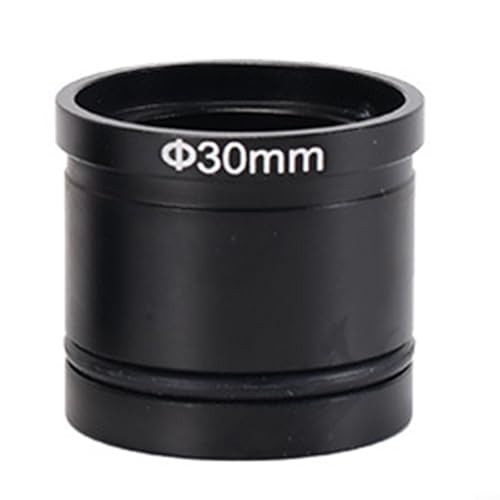 30 mm/30 5 mm C-Mount-Adapter für Mikroskop, perfekt für CCD-Kamera und Okularlinsenintegration (30 mm) von Feeshoppher