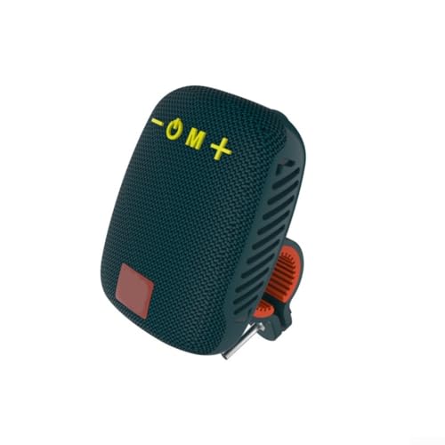 Feeshoppher Wiederaufladbarer kabelloser Lautsprecher für Picknicks und Radfahren, tragbares Design mit wasserdichten Funktionen (blau) von Feeshoppher