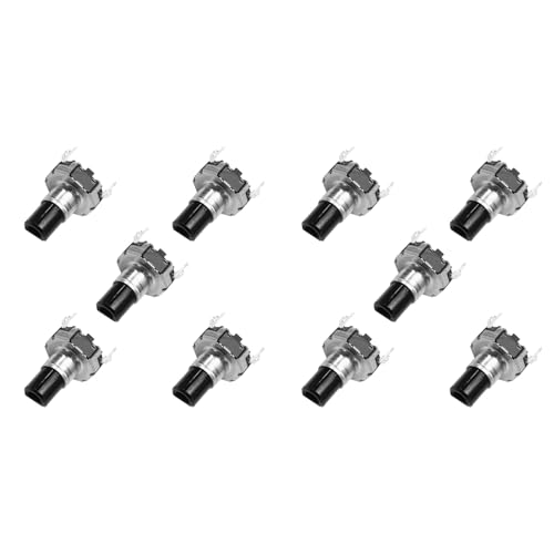 Feeuid 10 Stück EC12D1524403 Volume-Codierer CD Navigation für Auto mit Druckschalter EC12 Typ rund 30 Positionen 15 Impulse Feeuid 10 Stück EC12D1524403 Volume-Codierer CD Navigation für Auto mit Druckschalter EC12 Typ rund 30 Positionen 15 Impulse von Feeuid