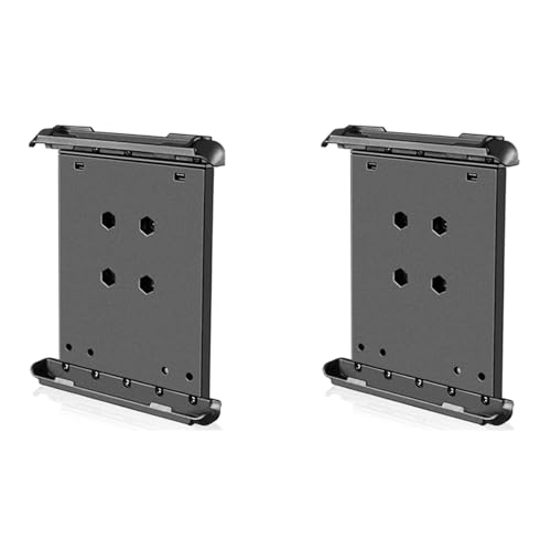 Feeuid 2 x GPS-Halterung für Outdoor-Schiene mit Clip auf der Rückseite für Tablets für Datenterminal, geeignet für Tablets von 7 bis 8 Zoll von Feeuid