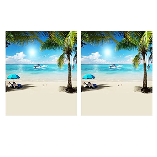 Feeuid 2Stck 3X5Ft Sommer Meer Strand Fotografie Hintergrund Vinyl Studio Hintergrund Requisiten Feeuid 2Stck 3X5Ft Sommer Meer Strand Fotografie Hintergrund Vinyl Studio Hintergrund Requisiten von Feeuid