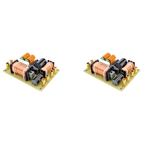 Feeuid 2X 2 Wege Audio Frequenzweiche Hochtöner Bass Lautsprecher Frequenzweiche Professioneller Frequenzteiler Stufen Filter für 15 Lautsprecher Feeuid 2X 2 Wege Audio Frequenzweiche Hochtöner Bass Lautsprecher Frequenzweiche Professioneller Frequenzteiler Stufen Filter für 15 Lautsprecher von Feeuid