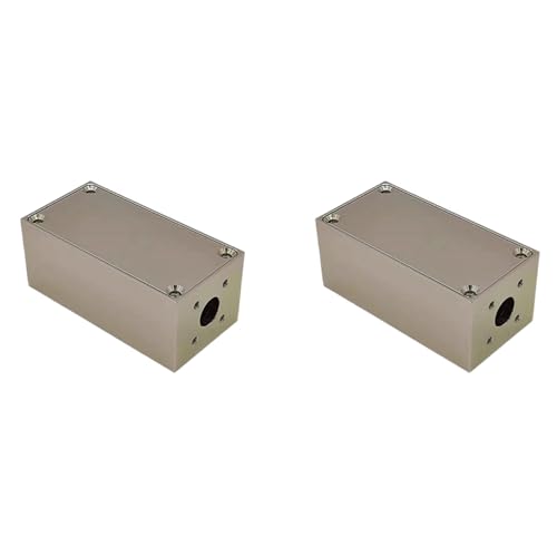Feeuid 2X BNC-Gehäuse, Aluminium-Abschirmbox, RF-Box, Elektromagnetische Abschirmung, Verstärker, Tragbares Multifunktionsgehäuse Feeuid 2X BNC-Gehäuse, Aluminium-Abschirmbox, RF-Box, Elektromagnetische Abschirmung, Verstärker, Tragbares Multifunktionsgehäuse von Feeuid