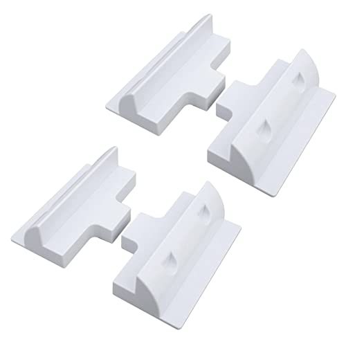 Feeuid 4 Stücke Solar Panel Seite Halterung Kit für Caravan Yacht Boot Rv Feeuid 4 Stücke Solar Panel Seite Halterung Kit für Caravan Yacht Boot Rv von Feeuid