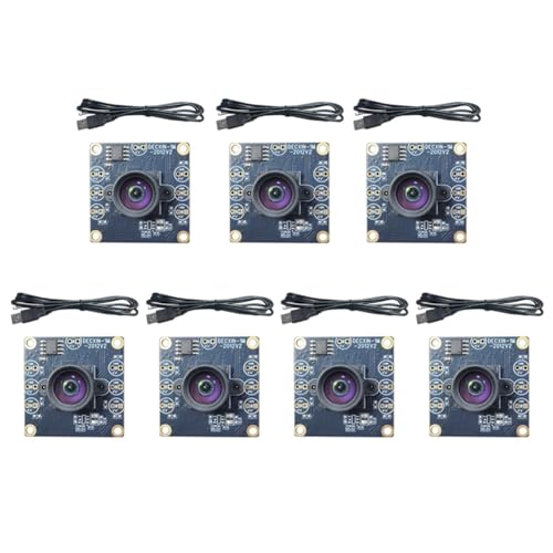 Feeuid 7PCS 100 Grad Kameramodul OV9732 1MP 1280x720 USB Kostenloser Treiber Manueller mit 0,6 Meter Kabel für WinXP/7/8/10 von Feeuid