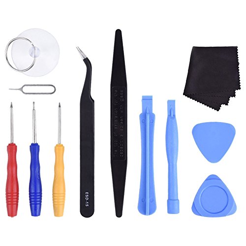 Fegtrty 12 Pieces Opening Pry Repair Tool Kit FÜR / 4S / 5 / 5S / 6/6 Plus / 6S / 6S Plus von Fegtrty
