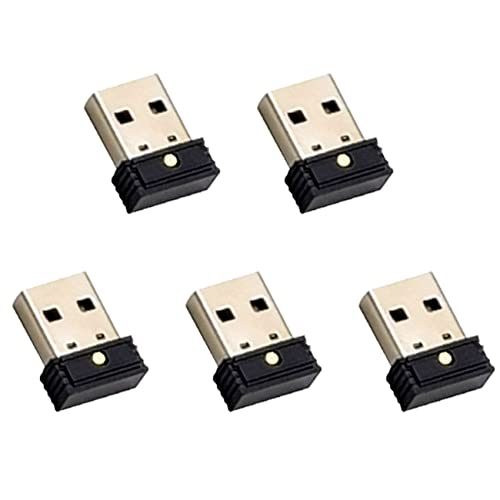 Fegtrty 5X USB-Maus-Jiggler, Automatischer Computer-Maus-Jiggler, Hält Computer Wach, Simuliert Mausbewegungen von Fegtrty