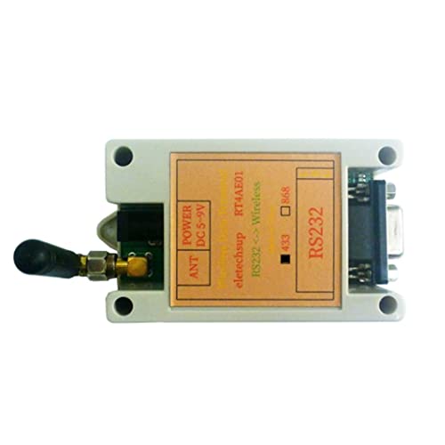 Fegtrty RS485 RS232 USB Wireless Transceiver 20DBM 433M Sender und EmpfäNger VHF/UHF Funkmodem (RS232), 500373103A2 von Fegtrty