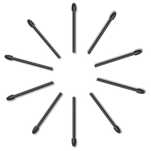 Fegtrtyoa 10er-Pack Ersatzspitzen PN05A, Kompatibel mit Digitalem Stift-Stylus PW517 für Stift-Display Kamvas 12 von Fegtrtyoa