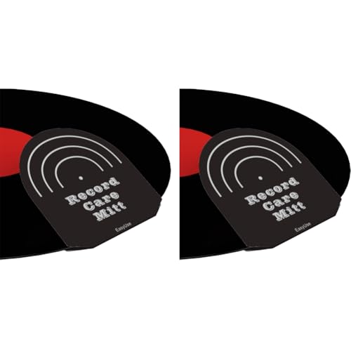 Fegtrtyoa 2 Antistatische Schallplattenreiniger-Griffschutzfolien, Schallplattenspieler-Zubehör für Vinyl-LP-Platten, Schallplattenreinigungs-Zubehör, Schwarz Fegtrtyoa 2 Antistatische Schallplattenreiniger-Griffschutzfolien, Schallplattenspieler-Zubehör für Vinyl-LP-Platten, Schallplattenreinigungs-Zubehör, Schwarz von Fegtrtyoa