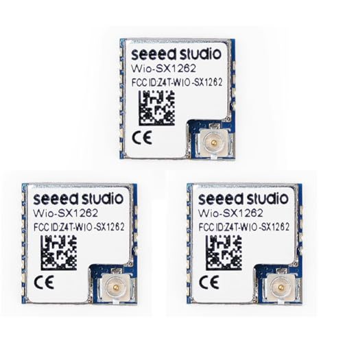 Fegtrtyoa 3Stk. Seeed Wio-SX1262 Wireless-Modul SX1262 Embedded Unterstützt LoRa & LoRaWAN in EU868 & US915 Fegtrtyoa 3Stk. Seeed Wio-SX1262 Wireless-Modul SX1262 Embedded Unterstützt LoRa & LoRaWAN in EU868 & US915 von Fegtrtyoa