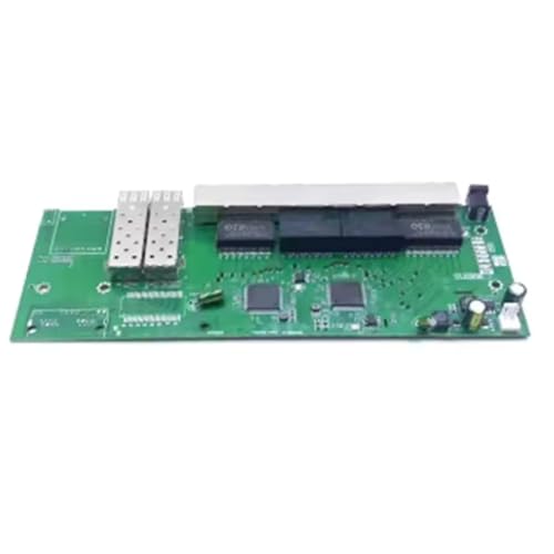 Fegtrtyoa 7-Port 1000M POE12V-24V-48V POE IN12V/24V/48V POE Out 1 Port 1000M Uplink/NVR 2-Port 1000M SFP-Switch-Modul von Fegtrtyoa