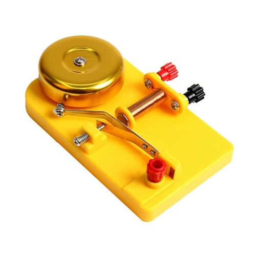 Fegtrtyoa Elektromagnetismus Elektrische Glocken-Experimentier-Set Physik Elektromagnetisches Relais Elektromagnet Kinder Wissenschaftlich von Fegtrtyoa