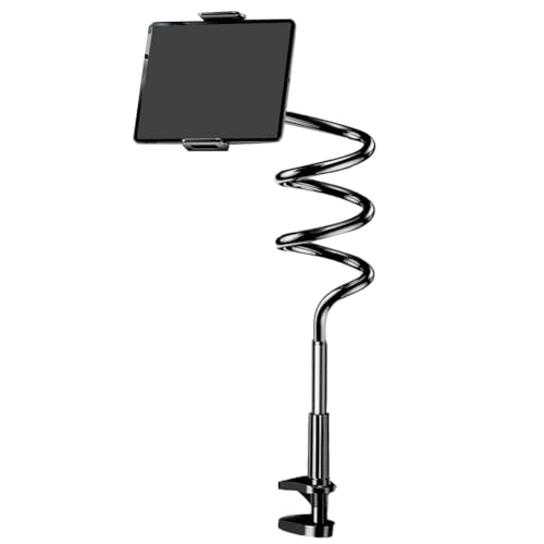Fegtrtyoa Hochwertiger Handyständer Lazy Bedside Tablet-Halter Desktop Cantilever-Halterung Live-Streaming für 10-12,9 Schwarz von Fegtrtyoa