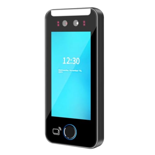 Fegtrtyoa Intelligente Biometrische Fingerabdruck-Zeiterfassungsmaschine 5000 Benutzer 5-Touch-LCD 2MP-Kamera Zeiterfassung A von Fegtrtyoa