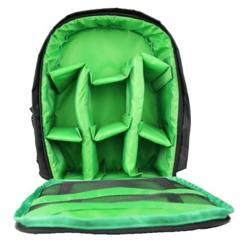 Fegtrtyoa Multifunktionale Digitalkamera-Rucksacktasche, Wasserdicht, für Den Außenbereich, DSLR-Kameratasche, Objektivtasche, DSLR-Kameratasche, Grün Fegtrtyoa Multifunktionale Digitalkamera-Rucksacktasche, Wasserdicht, für Den Außenbereich, DSLR-Kameratasche, Objektivtasche, DSLR-Kameratasche, Grün von Fegtrtyoa