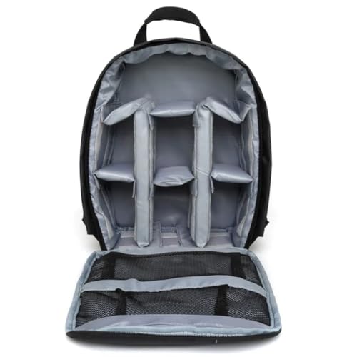 Fegtrtyoa Multifunktionale Digitalkamera-Rucksacktasche, Wasserdicht, für Den Außenbereich, DSLR-Kameratasche, Objektivtasche, DSLR-Kameratasche, von Fegtrtyoa