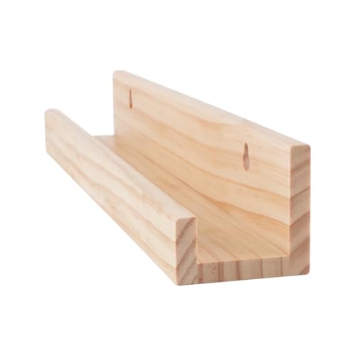 Fegtrtyoa Schallplattenständer, Wandhalterung, Massivholz, Albumregal, Halterung zum Aufhängen, Aufbewahrung, LP-Halter Fegtrtyoa Schallplattenständer, Wandhalterung, Massivholz, Albumregal, Halterung zum Aufhängen, Aufbewahrung, LP-Halter von Fegtrtyoa