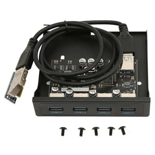 Fegtrtyoa USB Front Panel 4 Port USB 3.0 5Gbps PCIE zu USB3.0 HUB für Desktop-PC-Floppy-Laufwerksschacht Fegtrtyoa USB Front Panel 4 Port USB 3.0 5Gbps PCIE zu USB3.0 HUB für Desktop-PC-Floppy-Laufwerksschacht von Fegtrtyoa