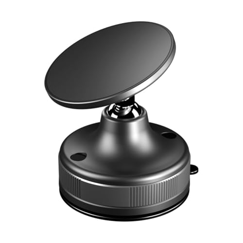 Fegtrtyoa Vakuum Saugnapf für Auto Handyhalter 360° Rotation Magnetische Halterung Smartphone Ständer für Auto Schwarz von Fegtrtyoa