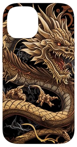 Hülle für iPhone 14 Goldener Drache Hülle für iPhone 14 Goldener Drache von Fei Long Design Hub