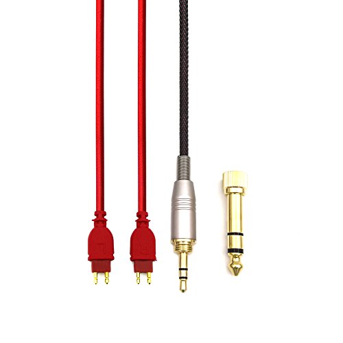 FeiYen Ersatz-Audio-Upgrade-Kabel für Sennheiser HD650 / HD600 / HD580 / Massdrop HD 6XX Kopfhörer, 1,2 m von FeiYen