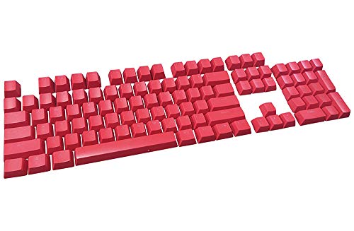 Feicuan Universal 104 Keyset Keycap ABS Colorful Backlit Replacement Key Cap Cover für Mechanische Tastatur - Rot von Feicuan