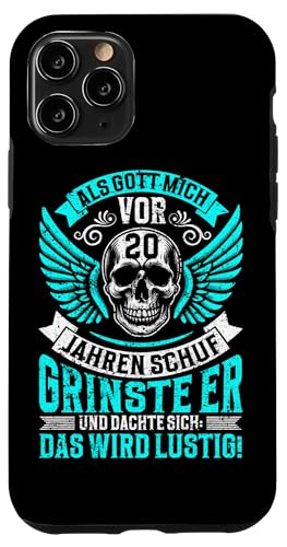 Als Gott mich vor 20 Jahren schuf 20. Geburtstagsfeier Hülle für iPhone 11 Pro Als Gott mich vor 20 Jahren schuf 20. Geburtstagsfeier Hülle für iPhone 11 Pro von Feier Party 20. Geburtstag Feiern Männer