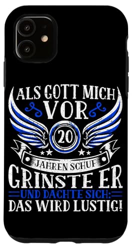 Als Gott mich vor 20 Jahren schuf 20. Geburtstagsfeier Hülle für iPhone 11 Als Gott mich vor 20 Jahren schuf 20. Geburtstagsfeier Hülle für iPhone 11 von Feier Party 20. Geburtstag Feiern Männer