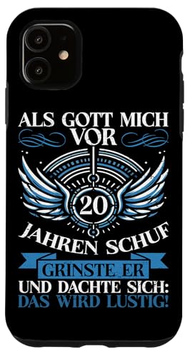 Als Gott mich vor 20 Jahren schuf 20. Geburtstagsfeier Hülle für iPhone 11 Als Gott mich vor 20 Jahren schuf 20. Geburtstagsfeier Hülle für iPhone 11 von Feier Party 20. Geburtstag Feiern Männer