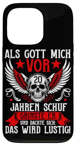 Als Gott mich vor 20 Jahren schuf 20. Geburtstagsfeier Hülle für iPhone 13 Pro Als Gott mich vor 20 Jahren schuf 20. Geburtstagsfeier Hülle für iPhone 13 Pro von Feier Party 20. Geburtstag Feiern Männer