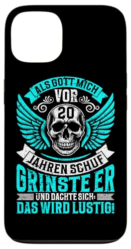 Als Gott mich vor 20 Jahren schuf 20. Geburtstagsfeier Hülle für iPhone 13 Als Gott mich vor 20 Jahren schuf 20. Geburtstagsfeier Hülle für iPhone 13 von Feier Party 20. Geburtstag Feiern Männer